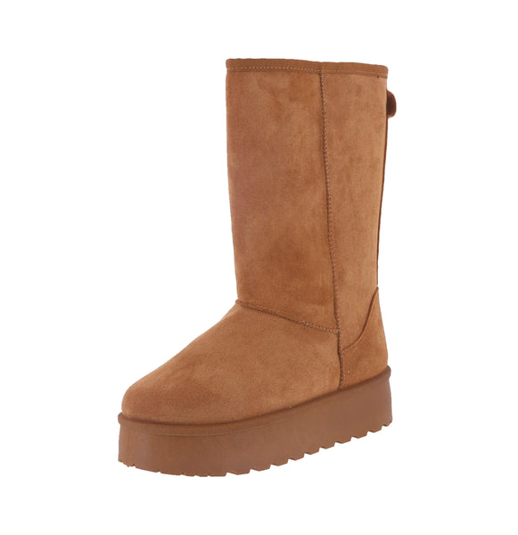 WOMAN'S SHOES BAILEY BOOTS TAN SUEDE BRIGHAM-27