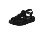 KID'S SHOES BLACK PU SANDALS EASILY-2