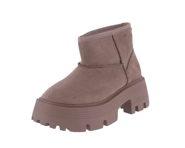 WOMAN'S SHOES BAILEY BOOTS TAUPE SUEDE WILDER-30