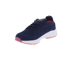 KID'S SHOES NAVY/CORAL FABRIC TENNIS SNEAKERS 4131K