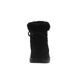 BABY'S SHOES BLACK NYLON BOOTIES COLEEN-8A