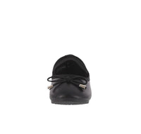BABY'S SHOES BLACK PU FLATS DOROTHY-1A