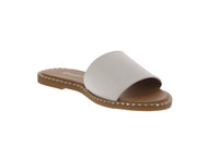 KID'S SHOES WHITE PU LEATHER SANDALS GATETH-1K