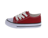BABY'S SHOES RED TENNIS SNEAKERS 379A