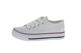 BABY'S SHOES WHITE/RED TENNIS SNEAKERS 379A