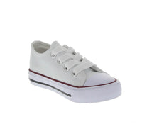 BABY'S SHOES WHITE/RED TENNIS SNEAKERS 379A