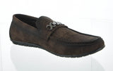 MEN'S SHOES COFFEE PU MOCCASINS OH1802-11