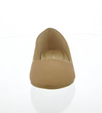 WOMAN'S SHOES TAN FLATS PHASE-7