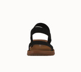 BABY'S SHOES BLACK FABRIC SANDAL ROWEN-99A