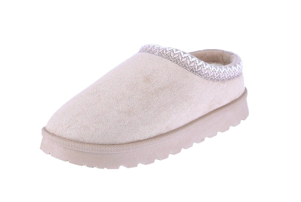 WOMAN'S SHOES TASMAN SLIPPER SAND SUEDE ADAM-6