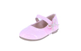 KID'S SHOES PINK PAT FLATS ADORABLE-26KA
