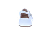KID'S SHOES WHITE PAT FLATS ADORABLE-26KA