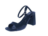 WOMAN'S SHOES BLACK PU LEATHER HEELS ALLISON-18