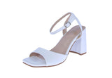 WOMAN'S SHOES WHITE PU LEATHER HEELS ALLISON-18