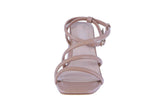 WOMAN'S SHOES CAMEL PU LEATHER HEELS ALLISON-5