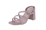 WOMAN'S SHOES CAMEL PU LEATHER HEELS ALLISON-5