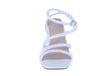 WOMAN'S SHOES WHITE PU LEATHER HEELS ALLISON-5