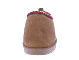 WOMAN'S SHOES TASMAN SLIPPER TAN SUEDE ANNIS-01