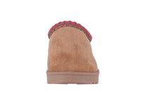 KID'S SHOES TASMAN SLIPPER TAN SUEDE ANNIS-01K