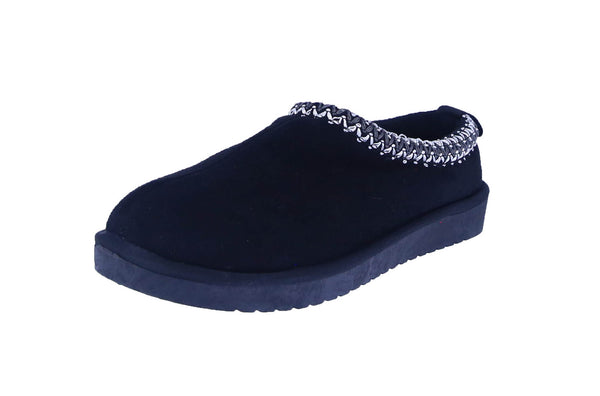 MEN'S SHOES TASMAN SLIPPER BLACK SUEDE ANNIS-01M