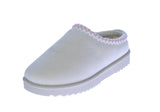 WOMAN'S SHOES TASMAN SLIPPER BEIGE SUEDE ANNIS-01