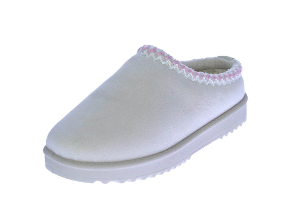 WOMAN'S SHOES TASMAN SLIPPER BEIGE SUEDE ANNIS-01