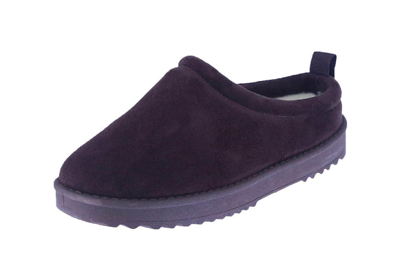 WOMAN'S SHOES TASMAN SLIPPER CHOCOLATE SUEDE ANNIS-02
