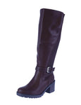 WOMAN'S SHOES BROWN PU BOOTS AQUA-1