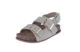BABY'S SHOES BEIGE NUB SANDALS ASHINE-02A