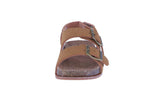 BABY'S SHOES CAMEL NUB SANDALS ASHINE-02A