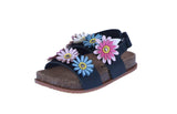 BABY'S SHOES BLACK PU LEATHER SANDALS ASHINE-13A