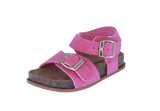 BABY'S SHOES FUCHSIA NUB SANDALS ASHINE-03A