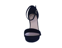 WOMAN'S SHOES BLACK NUB HEELS ASIA-1