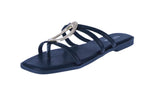 WOMAN'S SHOES BLACK PU LEATHER SANDALS AUTUMN-1