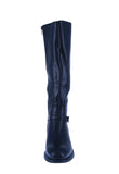 WOMAN'S SHOES BLACK PU BOOTS AXEL-1