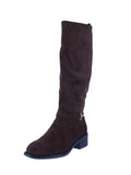 WOMAN'S SHOES BROWN SU BOOTS AXEL-22