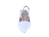 WOMAN'S HEELS WHITE PU LEATHER BETTY-26