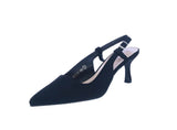 WOMAN'S HEELS BLACK SUEDE BETTY-68