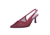 WOMAN'S HEELS WINE MESH/PAT BETTY-9