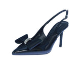 WOMAN'S HEELS BLACK PAT BLISS-9