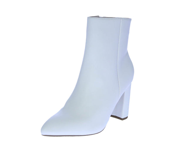 WOMAN'S BOOTIES WHITE PU BRAZIL-1