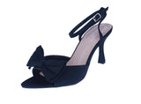 WOMAN'S HEELS BLACK SATIN BREETA-65