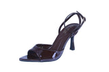 WOMAN'S HEELS BROWN PAT BREETA-9