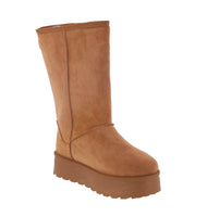 WOMAN'S SHOES BAILEY BOOTS TAN SUEDE BRIGHAM-27