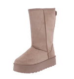 WOMAN'S SHOES BAILEY BOOTS TAUPE SUEDE BRIGHAM-27