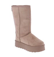 WOMAN'S SHOES BAILEY BOOTS TAUPE SUEDE BRIGHAM-27