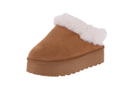 WOMAN'S SHOES TASMAN SLIPPER TAN SUEDE BRIGHAM-33