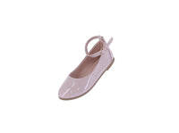 KID'S SHOES NUDE PAT FLATS BRUCE-16K