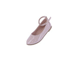 KID'S SHOES NUDE PAT FLATS BRUCE-16K