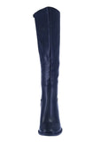 WOMAN'S BOOTS BLACK PU LEATHER CAMI-1